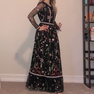 Beautiful Long Embroidered Dress
